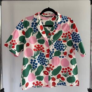 Uniqlo Marimekko Button Down Shirt